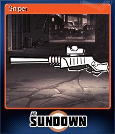 Series 1 - Card 7 of 8 - Sniper