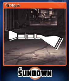 Series 1 - Card 5 of 8 - Shotgun