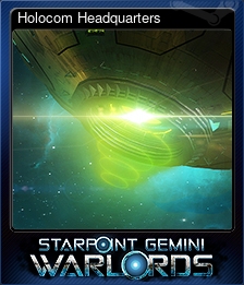 Series 1 - Card 2 of 8 - Holocom Headquarters