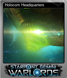 Series 1 - Card 2 of 8 - Holocom Headquarters