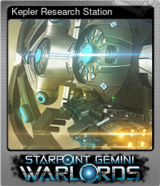 Series 1 - Card 4 of 8 - Kepler Research Station