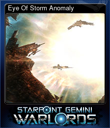Series 1 - Card 6 of 8 - Eye Of Storm Anomaly