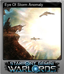 Series 1 - Card 6 of 8 - Eye Of Storm Anomaly