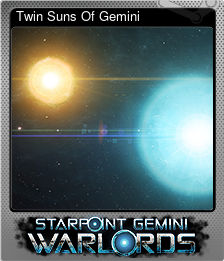 Series 1 - Card 5 of 8 - Twin Suns Of Gemini