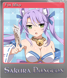 Series 1 - Card 6 of 15 - Fox Miko