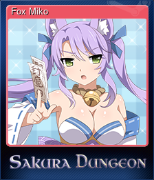 Series 1 - Card 6 of 15 - Fox Miko