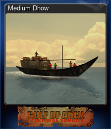 Series 1 - Card 9 of 11 - Medium Dhow