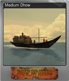 Series 1 - Card 9 of 11 - Medium Dhow