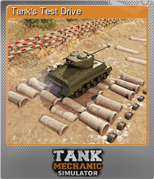 Series 1 - Card 1 of 10 - Tank's Test Drive