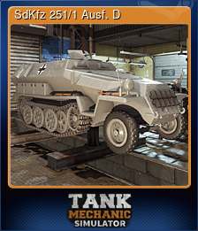 Series 1 - Card 6 of 10 - SdKfz 251/1 Ausf. D