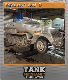 Series 1 - Card 6 of 10 - SdKfz 251/1 Ausf. D