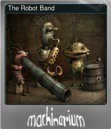 Series 1 - Card 3 of 6 - The Robot Band