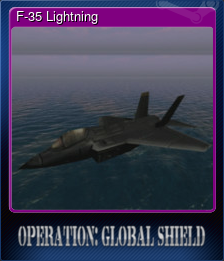 Series 1 - Card 3 of 5 - F-35 Lightning