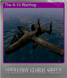 Series 1 - Card 1 of 5 - The A-10 Warthog
