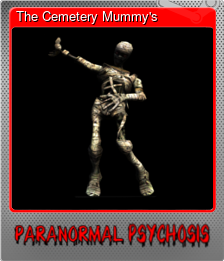 Series 1 - Card 3 of 5 - The Cemetery Mummy's