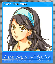 Series 1 - Card 1 of 6 - Saori Nishimura