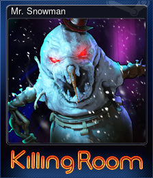 Series 1 - Card 6 of 6 - Mr. Snowman