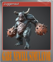 Series 1 - Card 4 of 6 - Juggernaut