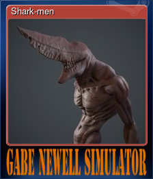 Series 1 - Card 6 of 6 - Shark-men