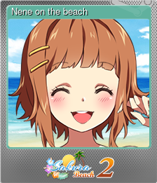 Series 1 - Card 3 of 5 - Nene on the beach