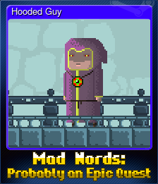 Series 1 - Card 7 of 8 - Hooded Guy