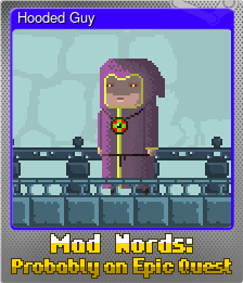 Series 1 - Card 7 of 8 - Hooded Guy