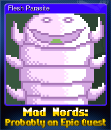 Series 1 - Card 2 of 8 - Flesh Parasite