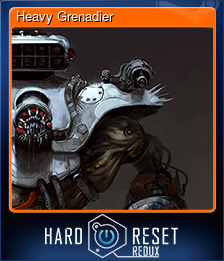 Series 1 - Card 5 of 9 - Heavy Grenadier