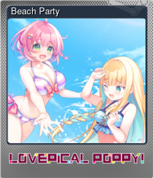 Series 1 - Card 12 of 15 - Beach Party