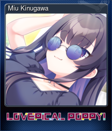 Series 1 - Card 7 of 15 - Miu Kinugawa