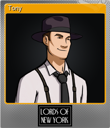 Series 1 - Card 4 of 8 - Tony