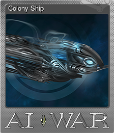 Series 1 - Card 4 of 6 - Colony Ship