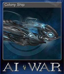 Series 1 - Card 4 of 6 - Colony Ship