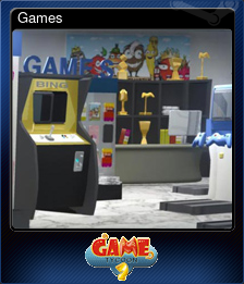 Series 1 - Card 5 of 7 - Games