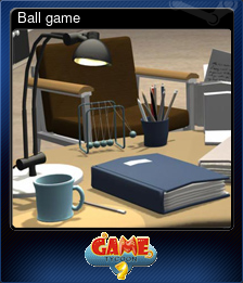 Series 1 - Card 3 of 7 - Ball game