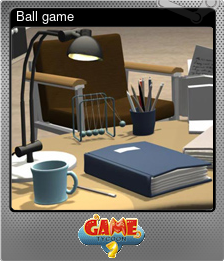 Series 1 - Card 3 of 7 - Ball game