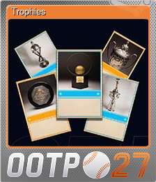 Series 1 - Card 6 of 6 - Trophies