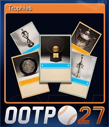 Series 1 - Card 6 of 6 - Trophies