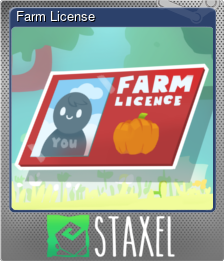 Series 1 - Card 3 of 5 - Farm License