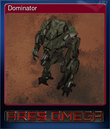 Series 1 - Card 6 of 9 - Dominator