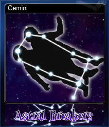 Series 1 - Card 5 of 12 - Gemini