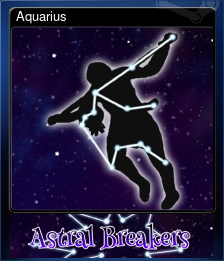 Series 1 - Card 1 of 12 - Aquarius