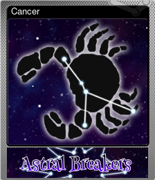 Series 1 - Card 4 of 12 - Cancer