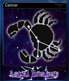 Series 1 - Card 4 of 12 - Cancer