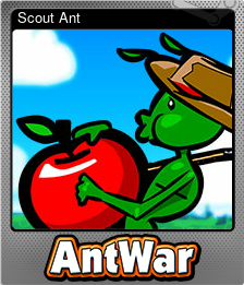 Series 1 - Card 1 of 8 - Scout Ant
