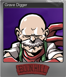 Series 1 - Card 4 of 7 - Grave Digger