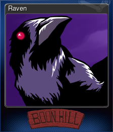 Series 1 - Card 1 of 7 - Raven