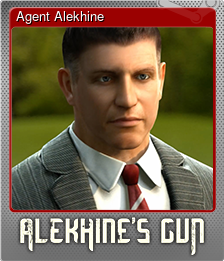 Series 1 - Card 1 of 8 - Agent Alekhine