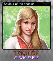 Series 1 - Card 2 of 5 - Saviour of the species