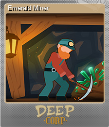 Series 1 - Card 7 of 10 - Emerald Miner
